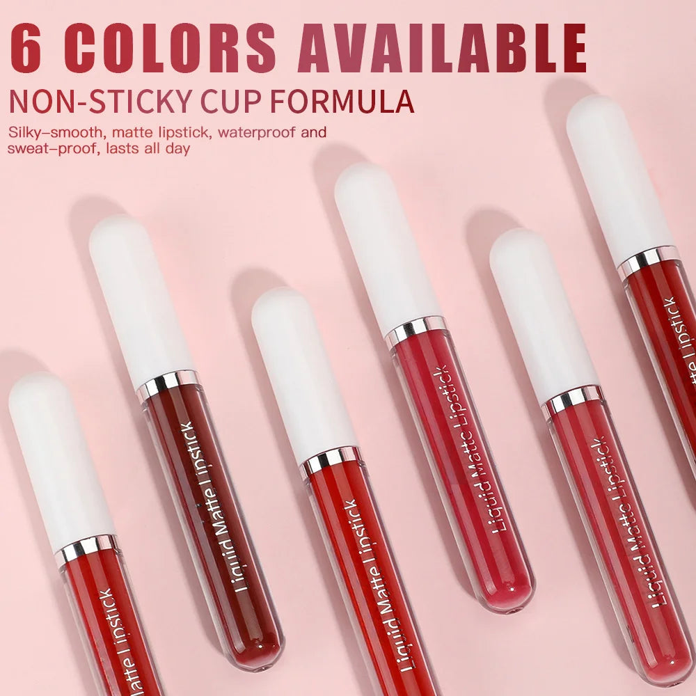 YIYUEQIANLI Velvet Matte Lipstick - LIPOXI