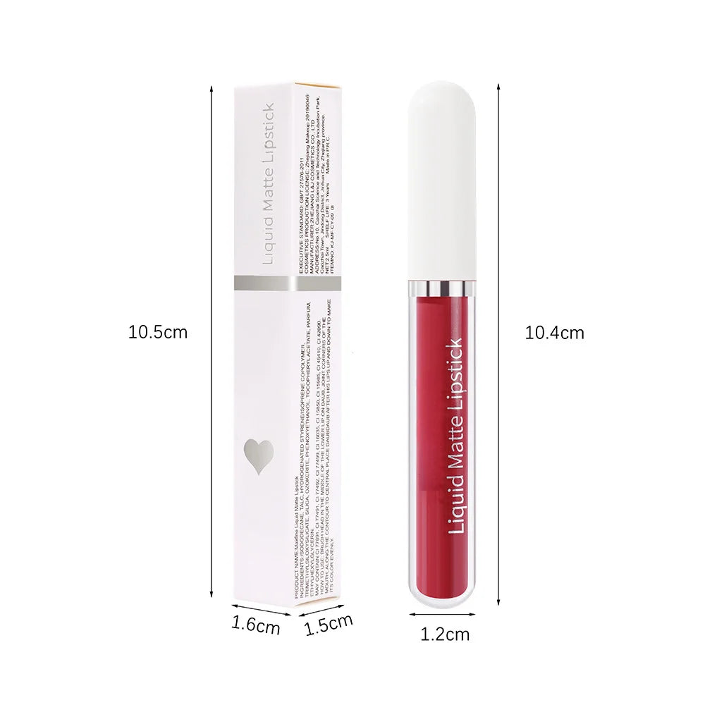 YIYUEQIANLI Velvet Matte Lipstick - LIPOXI