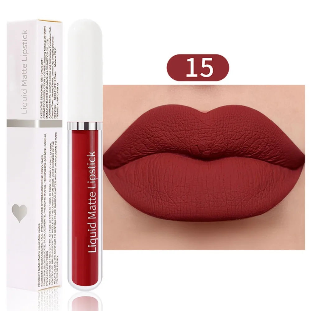 YIYUEQIANLI Velvet Matte Lipstick - LIPOXI