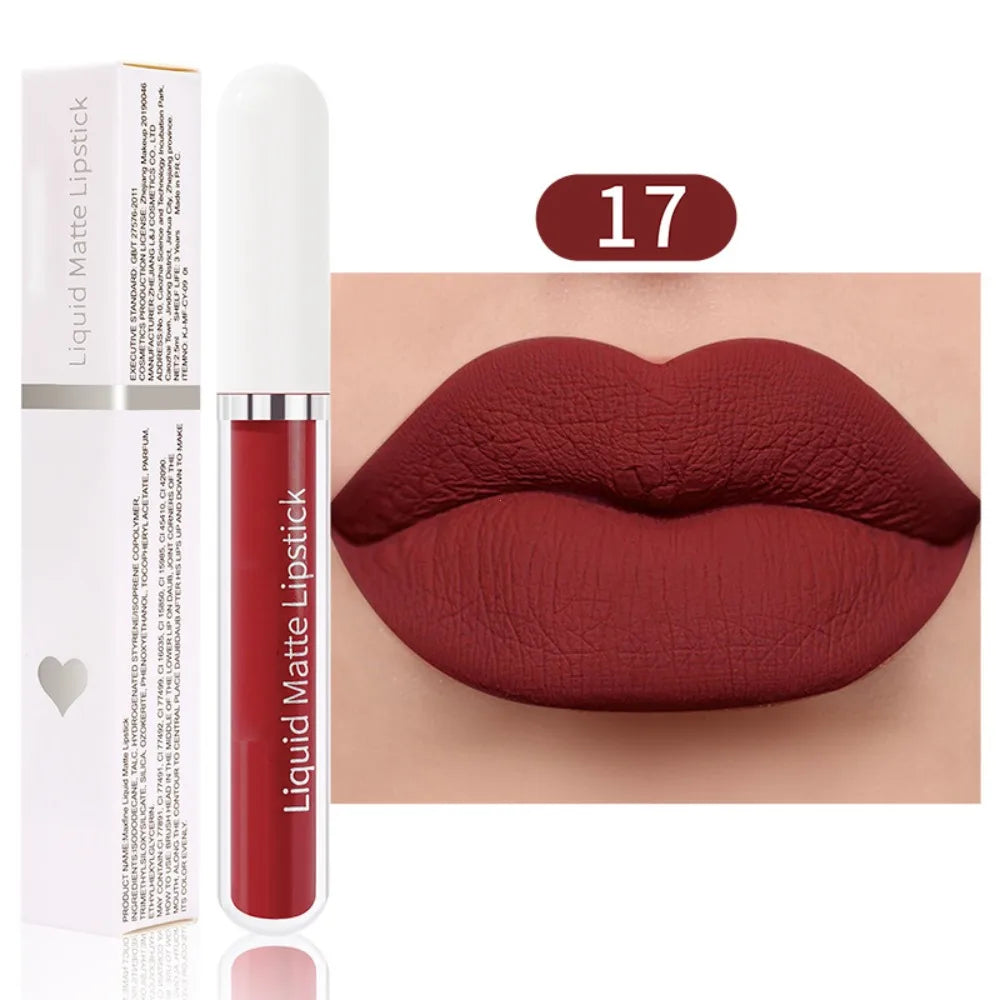YIYUEQIANLI Velvet Matte Lipstick - LIPOXI