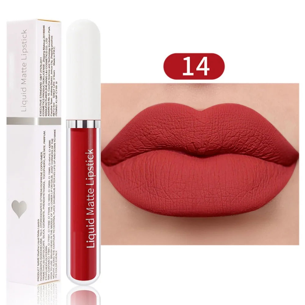 YIYUEQIANLI Velvet Matte Lipstick - LIPOXI