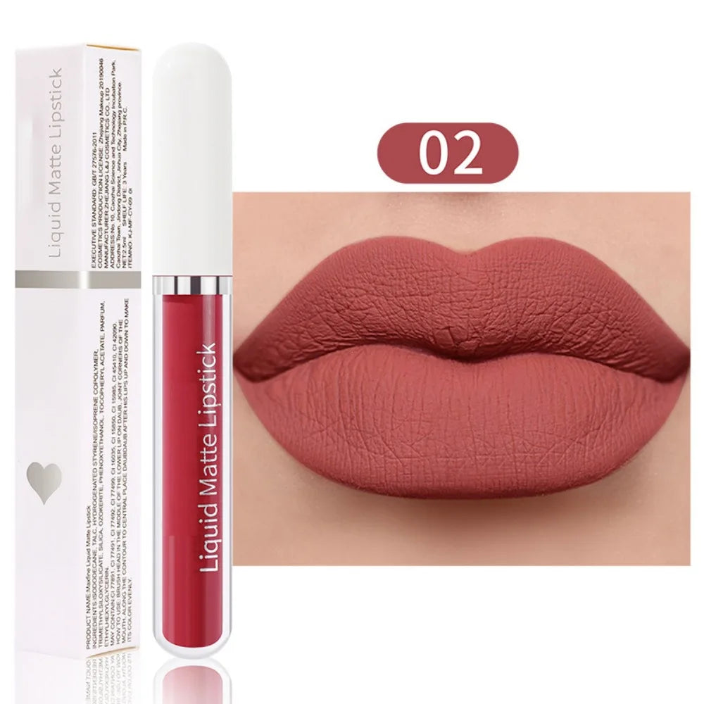 YIYUEQIANLI Velvet Matte Lipstick - LIPOXI