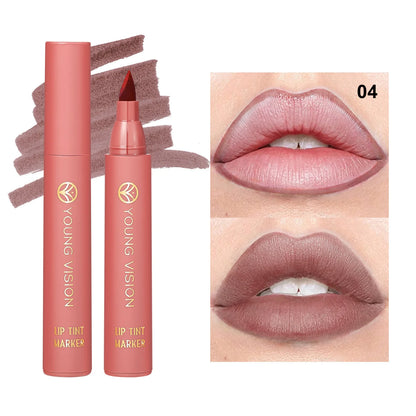YOUNG VISION Lip Tint Marker Liquid Lipstick 2-in-1 - LIPOXI