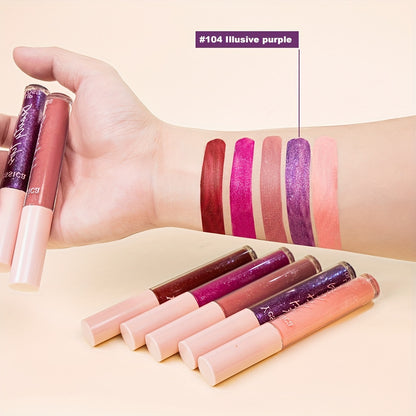 Yessica Glitter Purple Lip Gloss - LIPOXI