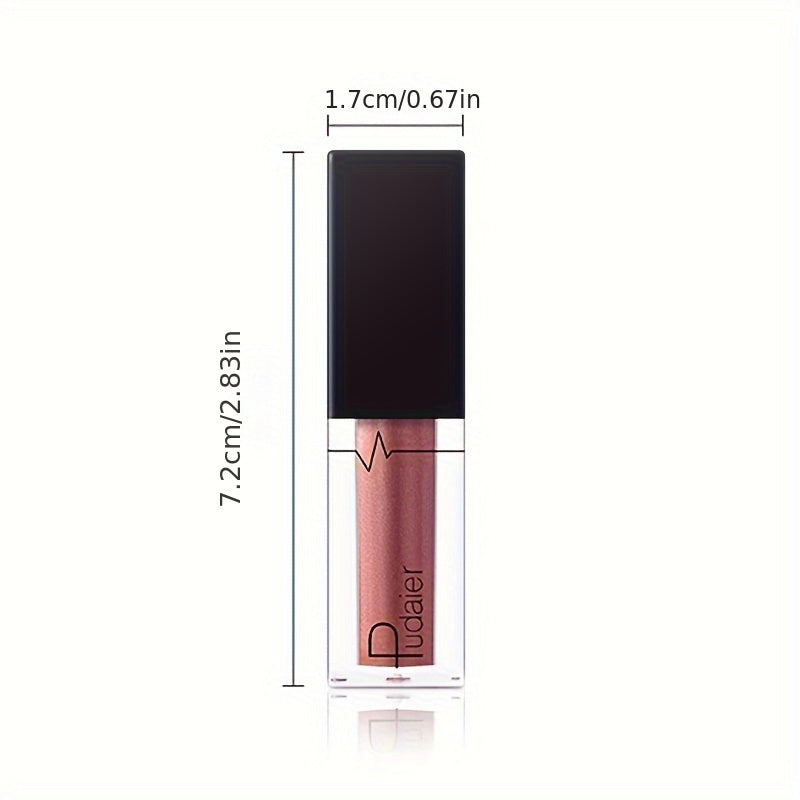 Glamourous Berry Shimmer Lip Gloss - LIPOXI