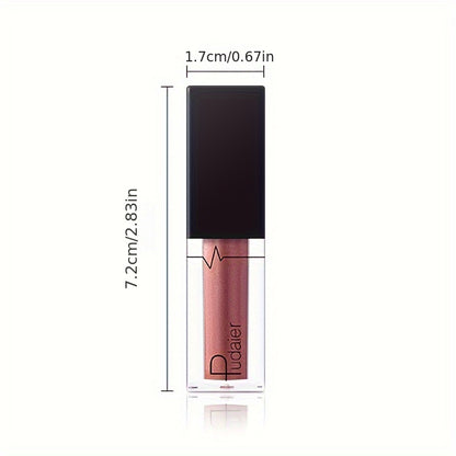 Glamourous Berry Shimmer Lip Gloss - LIPOXI