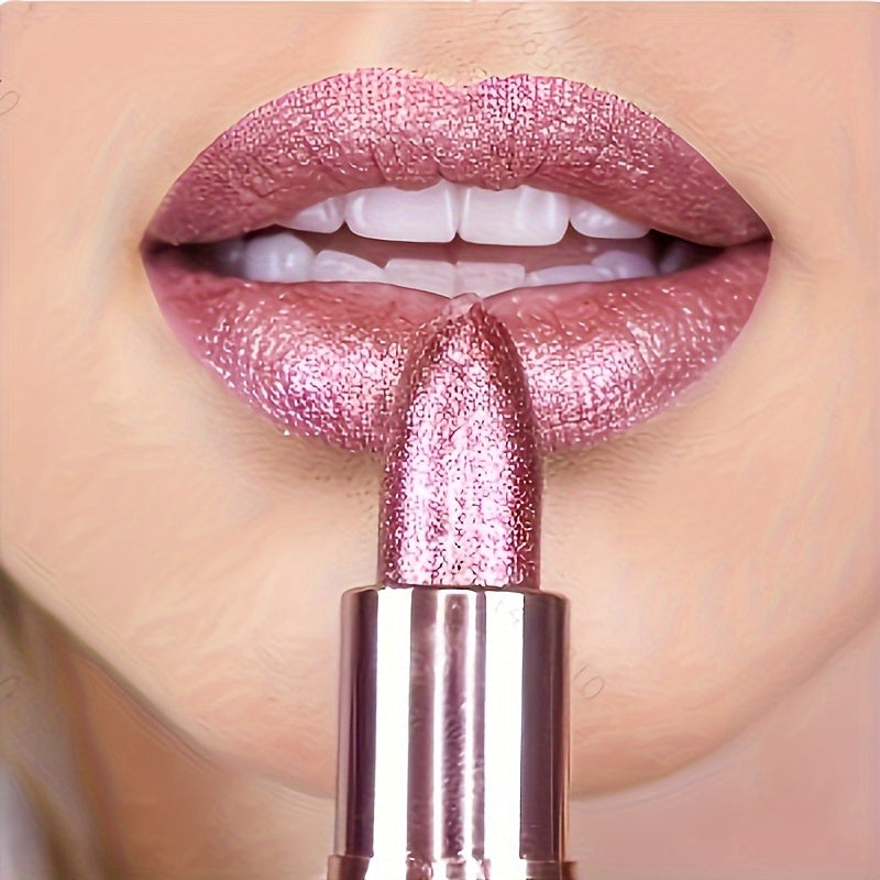 Shimmering Rose Gel Lipstick - LIPOXI