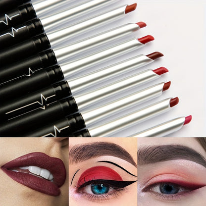 Velvety 17-Color Lip & Eye Liner Set - LIPOXI