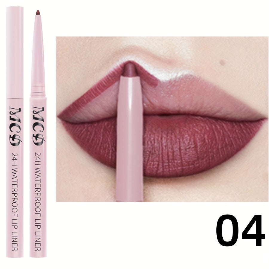 MCD Waterproof Lip Liner Crayon Set - LIPOXI