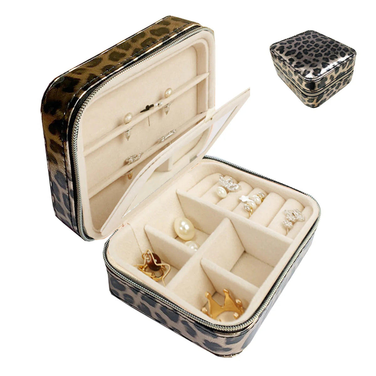 Mini Jewelry Organizer for On-the-Go Glam - LIPOXI