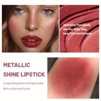 Glitter Lipstick for All Skin Types - LIPOXI