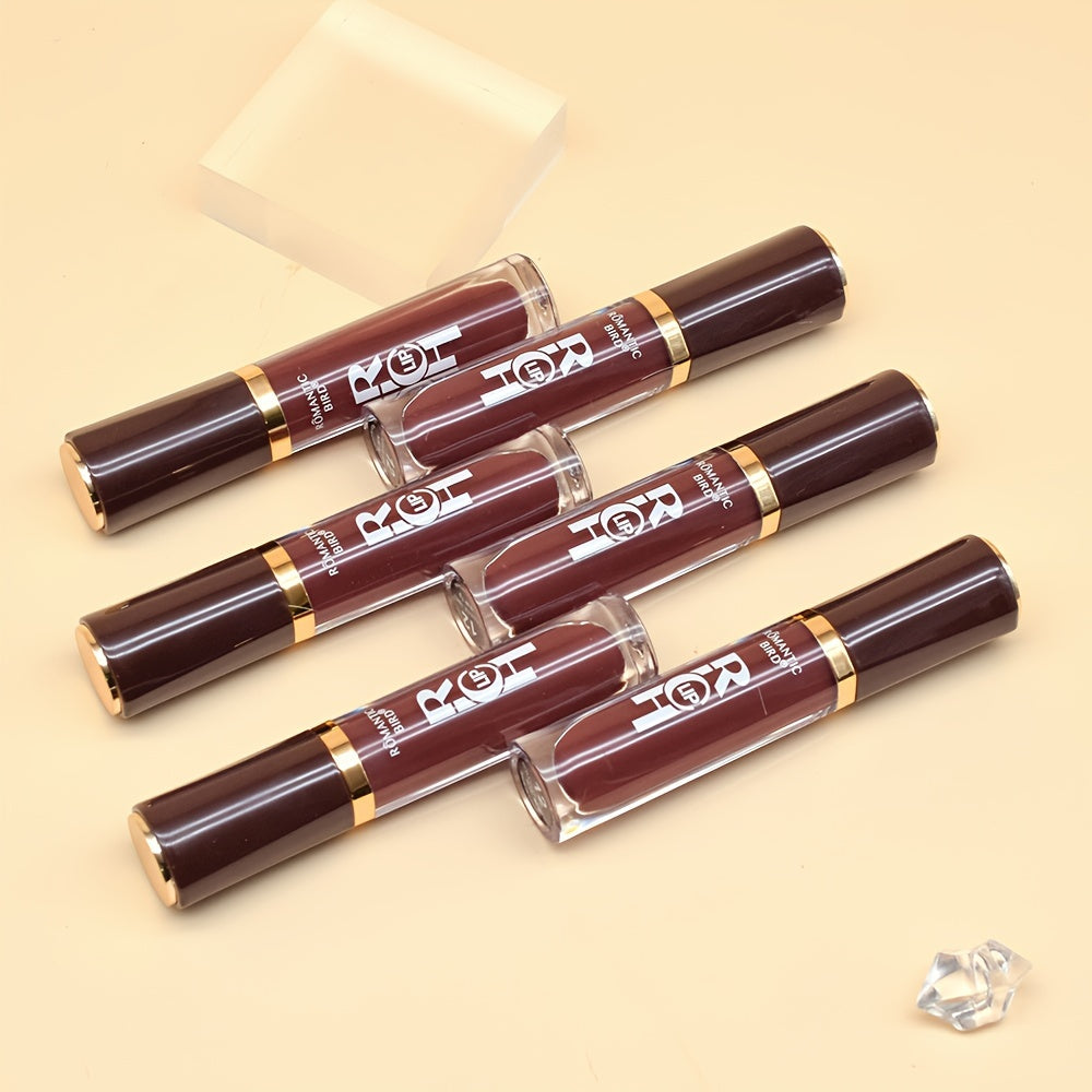 Dark Red Matte Liquid Lipstick - LIPOXI