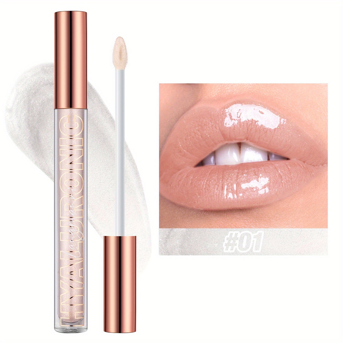 Hyaluronic Acid Glitter Lip Gloss - LIPOXI