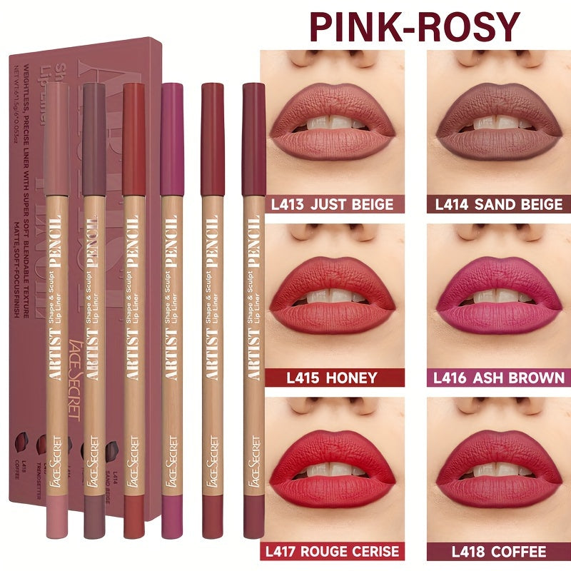 Vibrant Matte Lip Liner Collection - LIPOXI