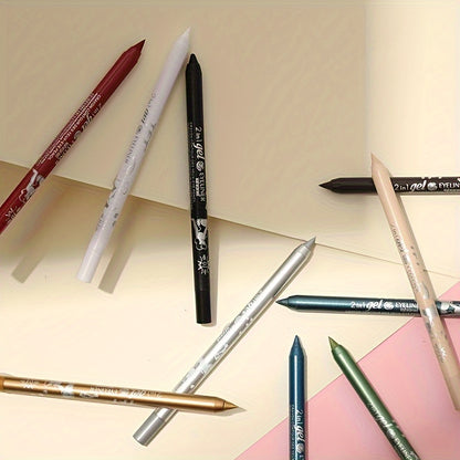 Vibrant 10-Color Eyeliner Set - LIPOXI