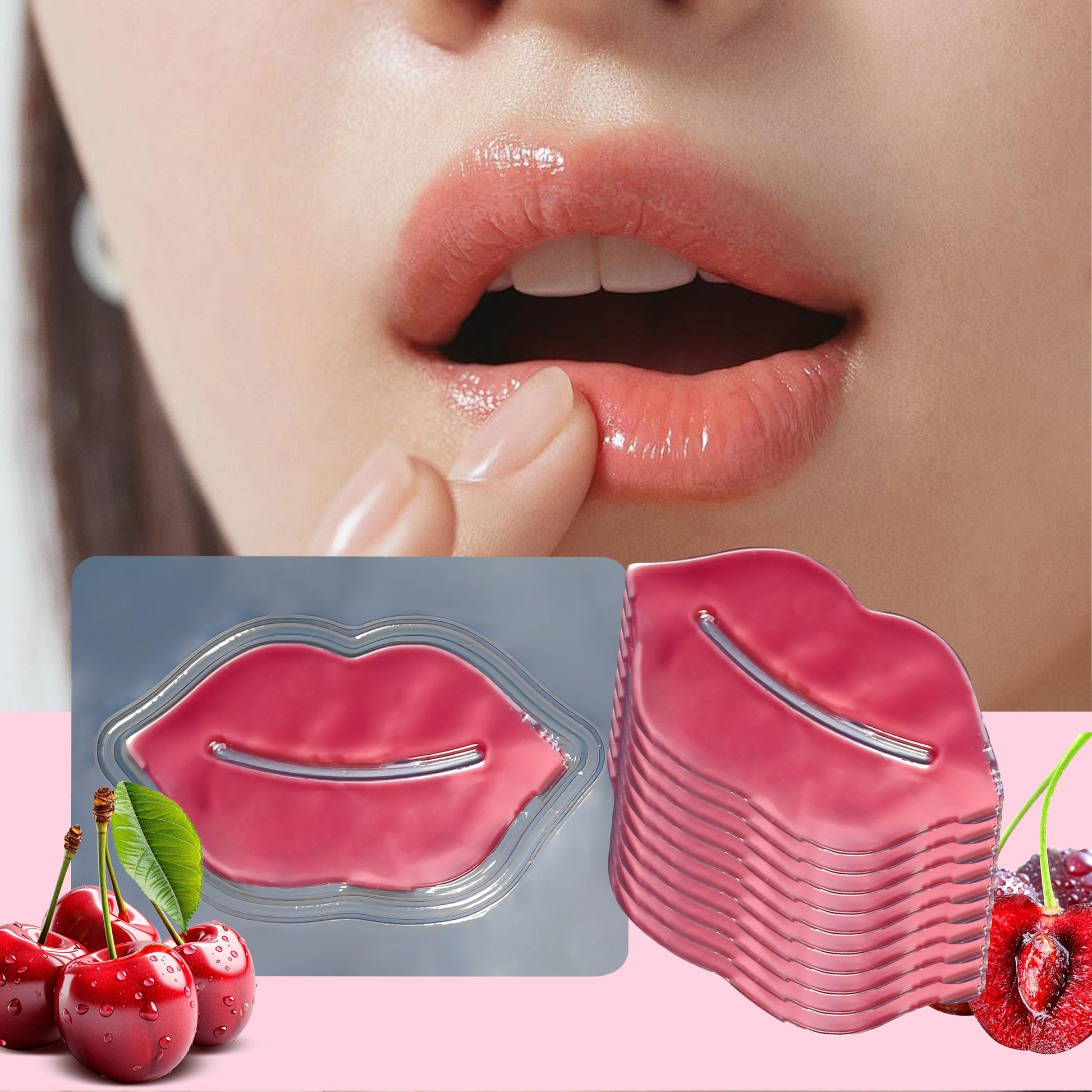 Xioimy Cherry & Collagen Lip Masks - LIPOXI