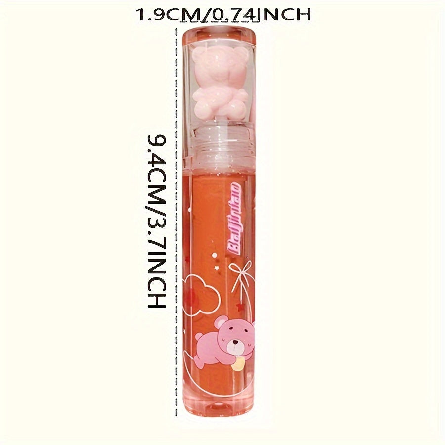 6-Color Bear Lip Glaze - LIPOXI