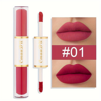 Cmaadu Two Color Liquid Lipstick - LIPOXI