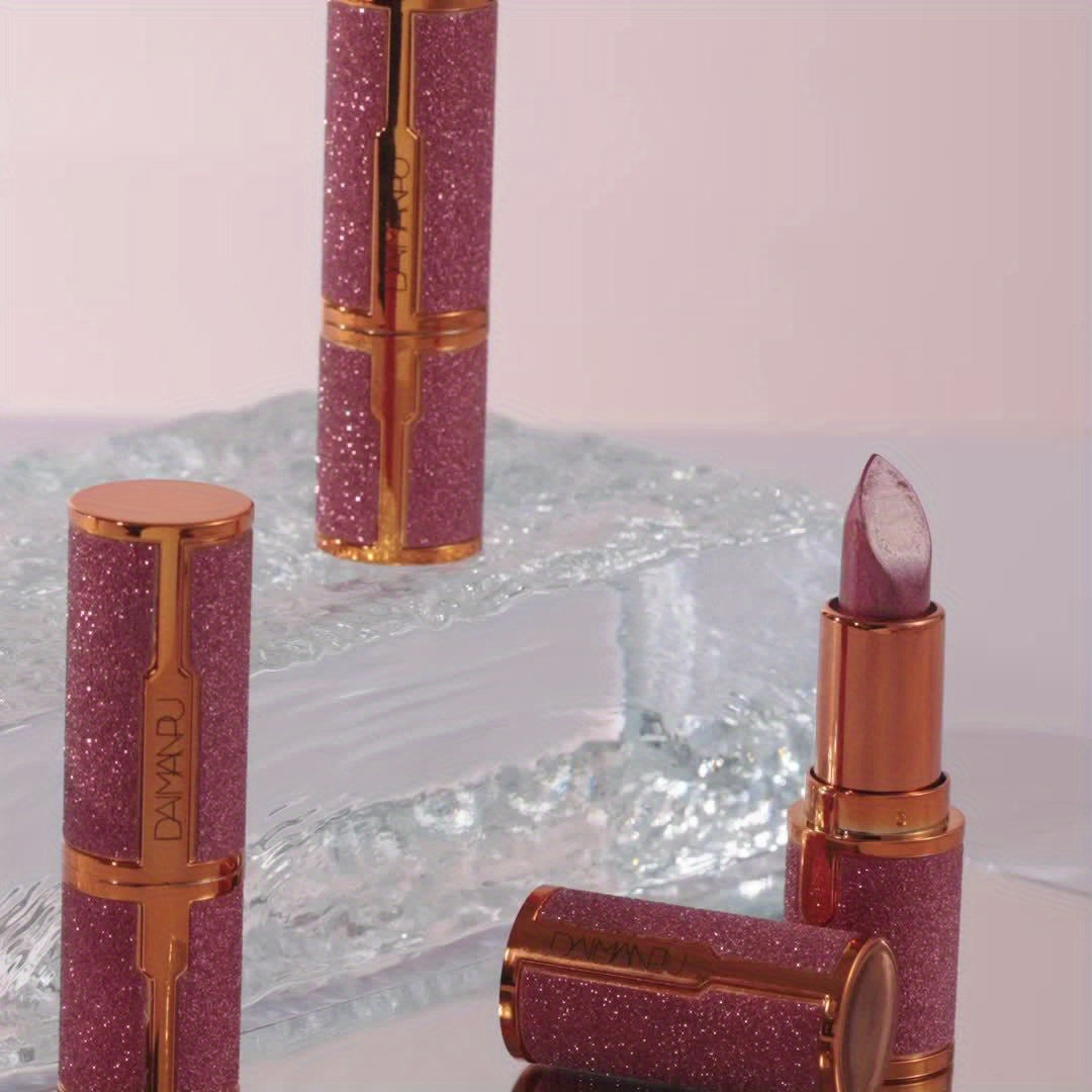 Shimmering Rose Gel Lipstick - LIPOXI