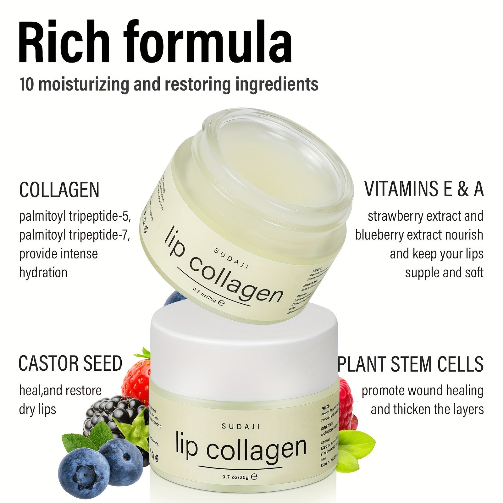 Nourishing Collagen Lip Care Balm - LIPOXI