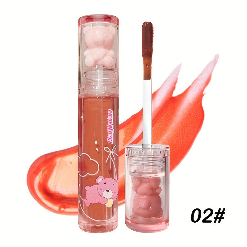 6-Color Bear Lip Glaze - LIPOXI