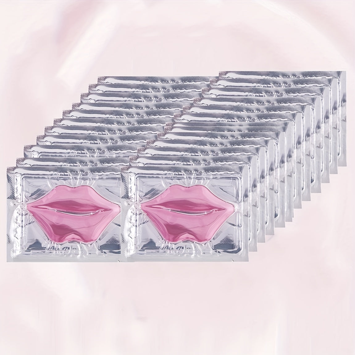 MOOYAM 30pcs Hydrating Pink Crystal Lip Masks - LIPOXI