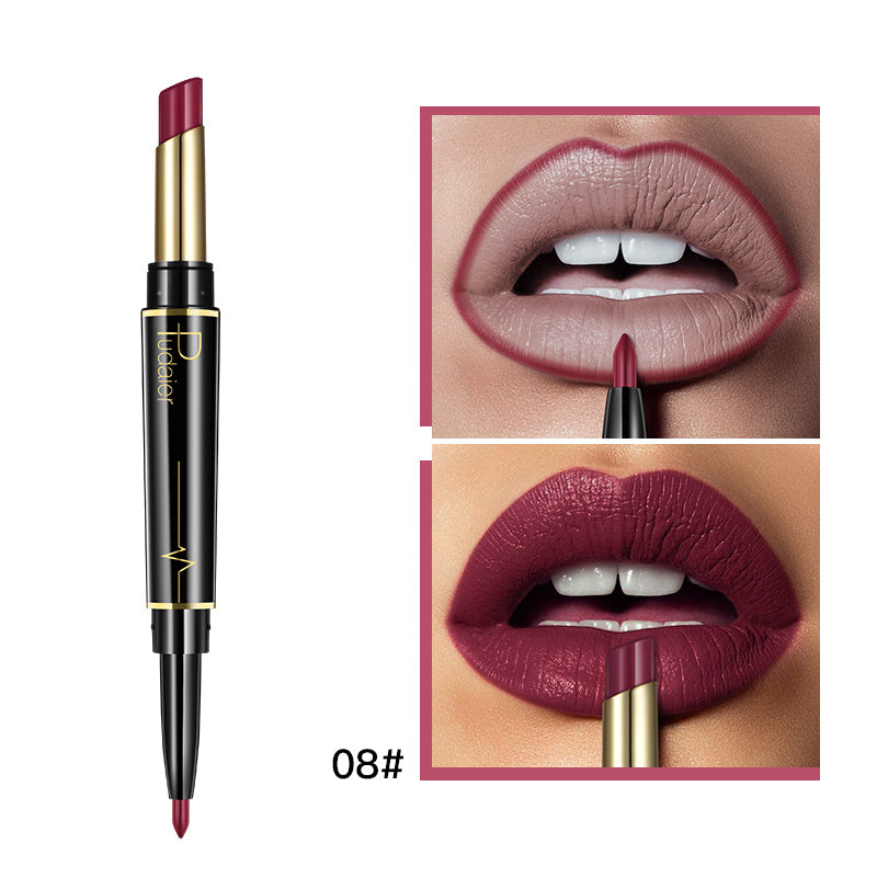 Pudaier Dual-Ended Lipstick & Liner - LIPOXI