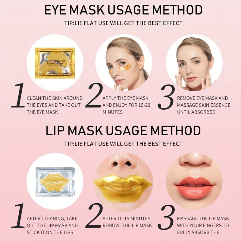 Glistening Eye & Lip Mask Set - LIPOXI