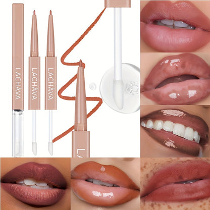 Pudaier Silky Cream Lip Liner & Gloss Duo - LIPOXI