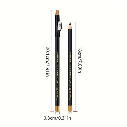 3-Color Long-Lasting Makeup Pencil Set - LIPOXI