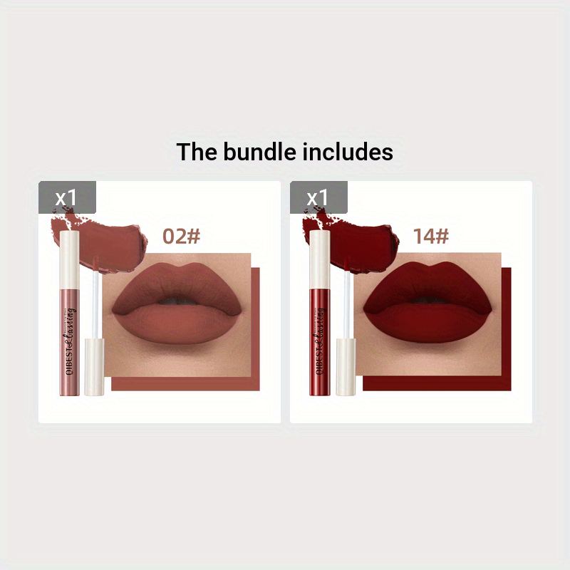 Long-Lasting Matte Liquid Lipstick - LIPOXI