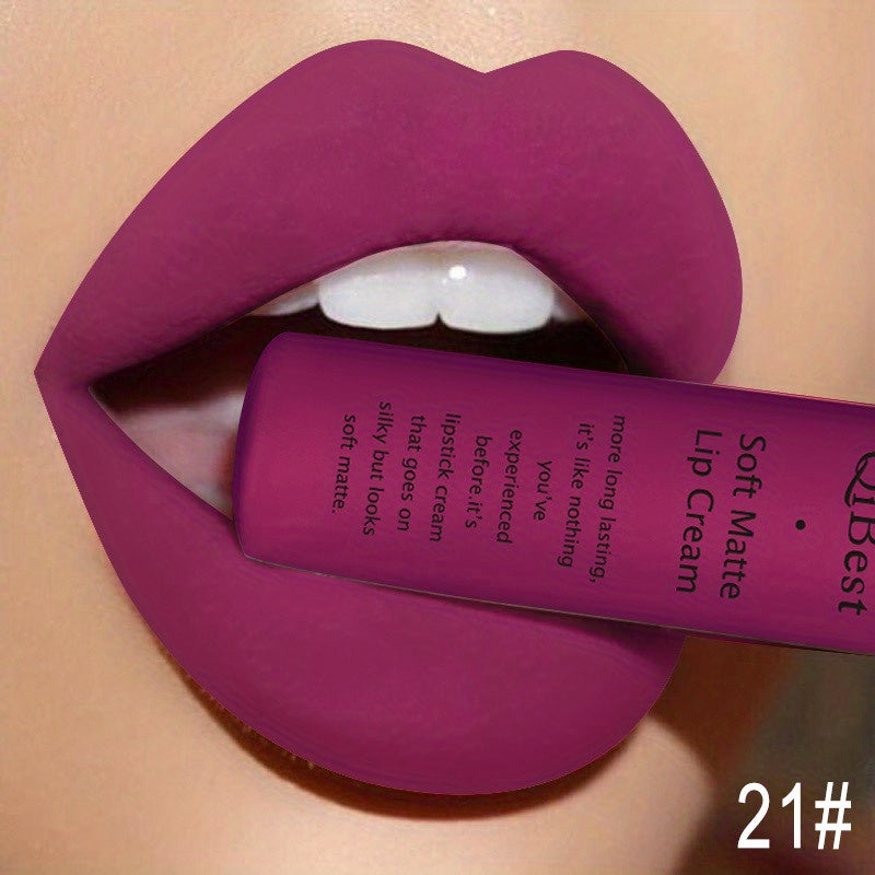 34 Colors Waterproof Matte Liquid Lipstick - LIPOXI