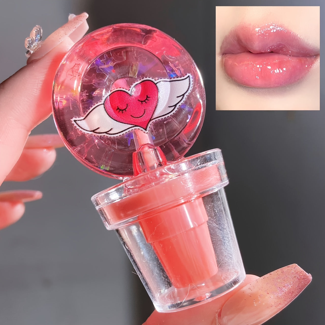 Sweet & Sparkly Cartoon Lip Gloss - LIPOXI