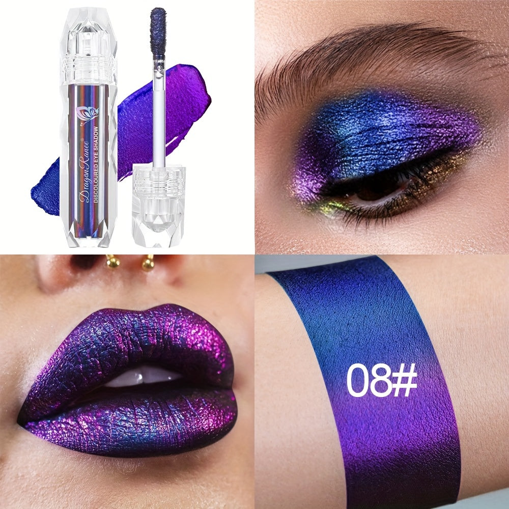 9-Color Metallic Holographic Makeup Set - LIPOXI