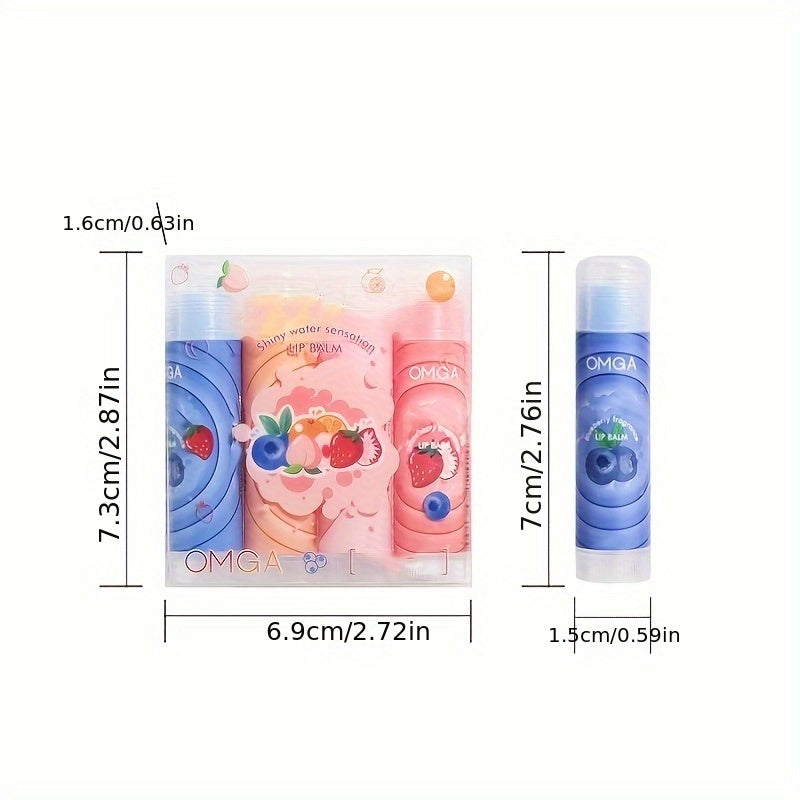 Fruit Fusion Lip Balm Set - LIPOXI