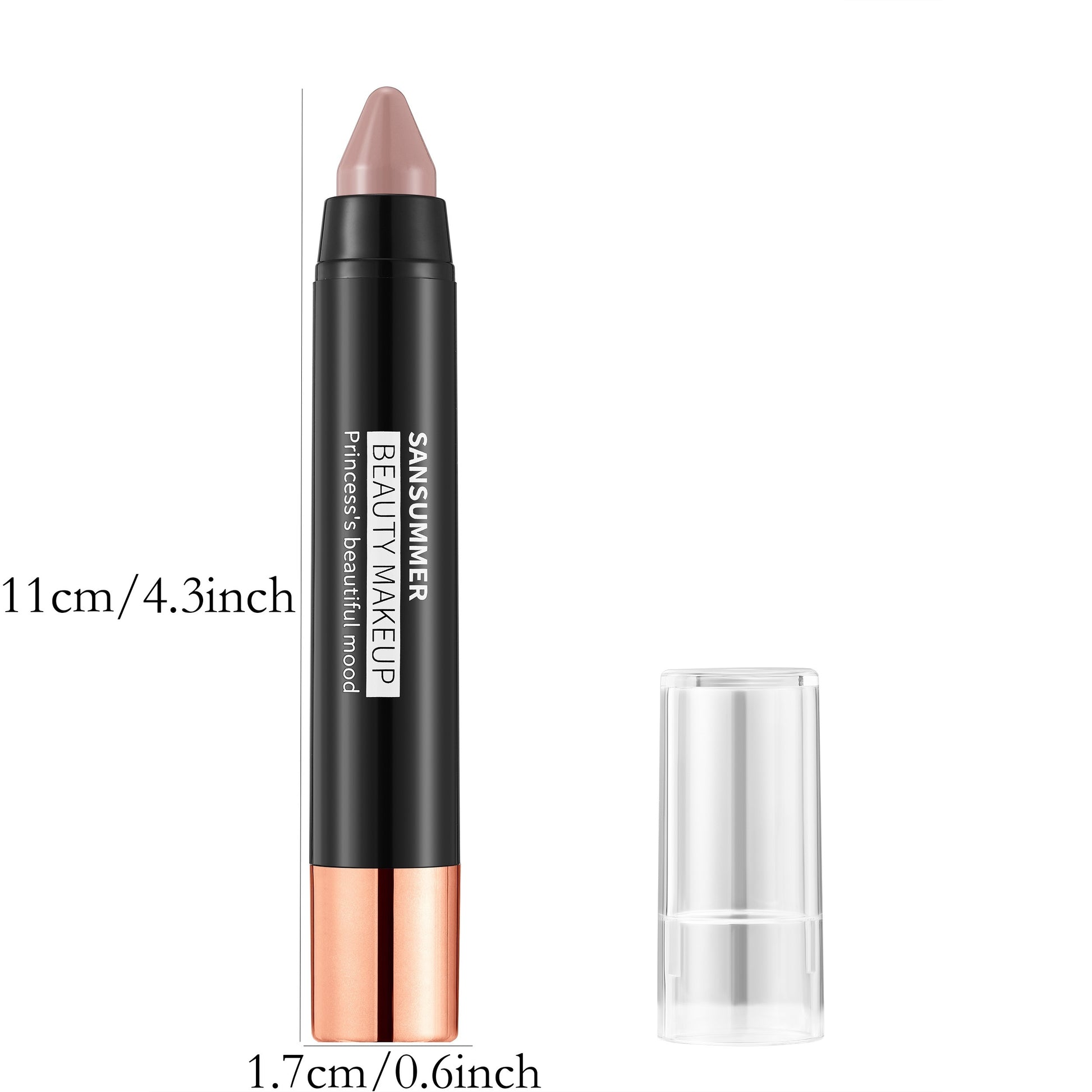Brown Matte Lipstick Crayons - LIPOXI