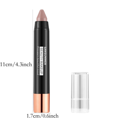 Brown Matte Lipstick Crayons - LIPOXI