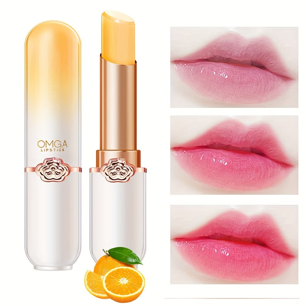 Color-Changing Peach Lip Balm Magic - LIPOXI