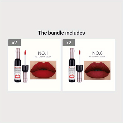 Red Wine Velvet Matte Lip Gloss - LIPOXI