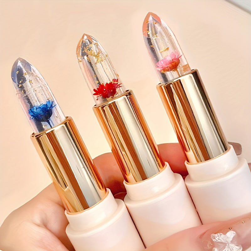 Crystal Color-Changing Petal Jelly Lipstick - LIPOXI