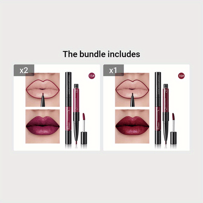 Double-Ended Lip Gloss & Liner - LIPOXI