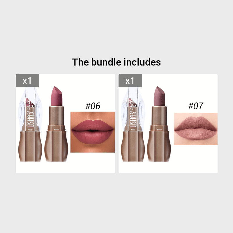 Ushas Matte Lipstick Set - LIPOXI