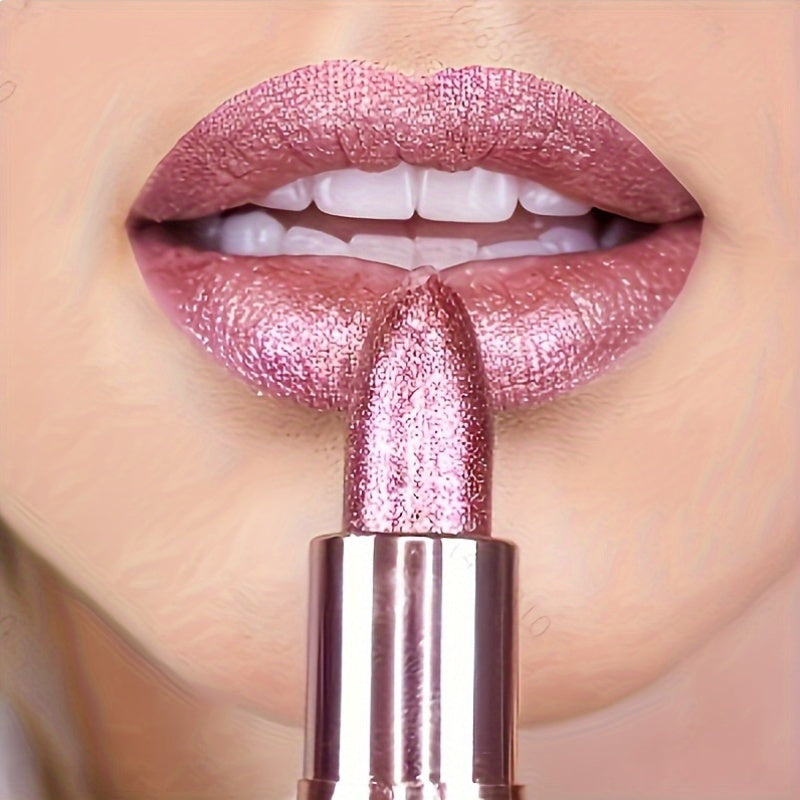 Shimmering Rose Gel Lipstick - LIPOXI