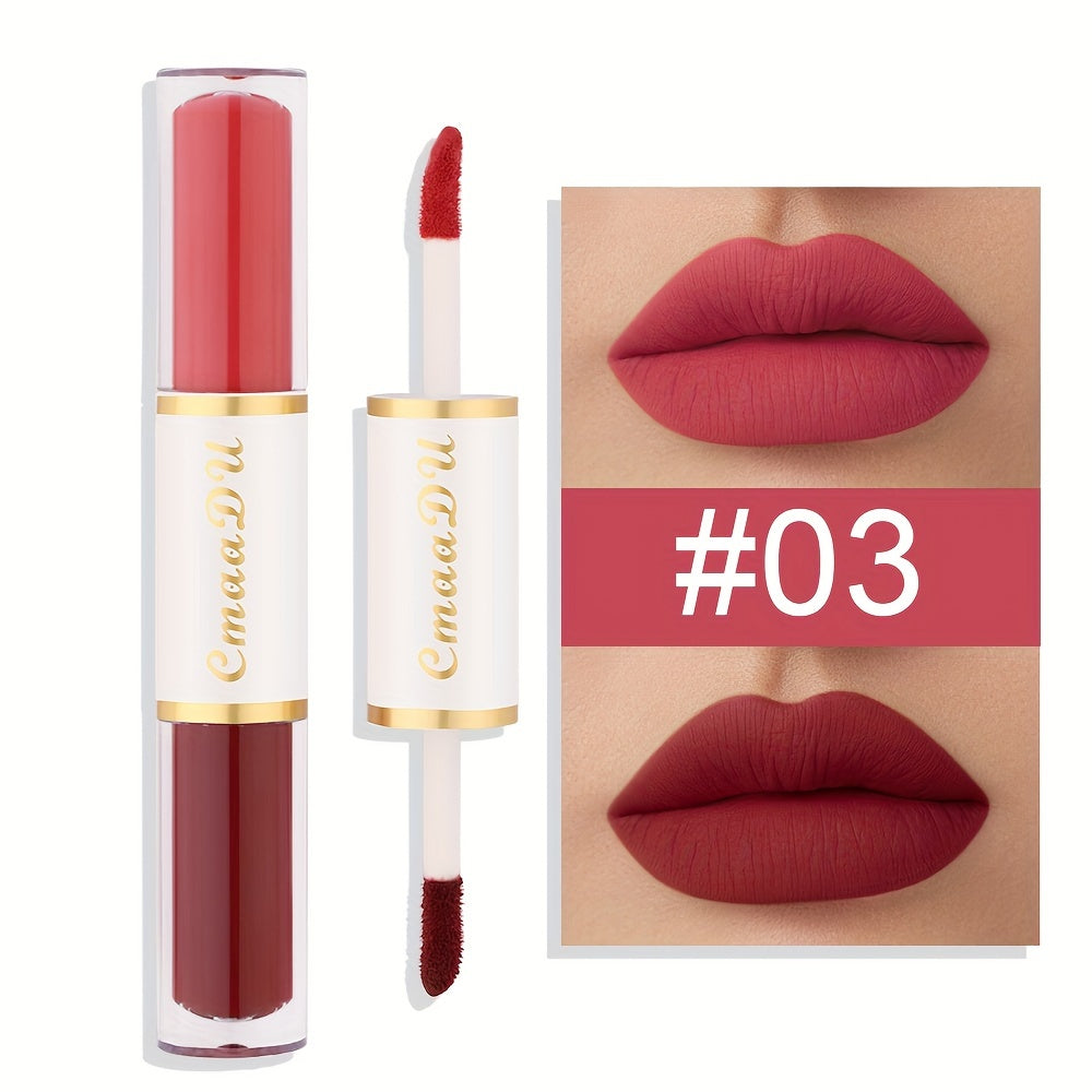 Cmaadu Two Color Liquid Lipstick - LIPOXI