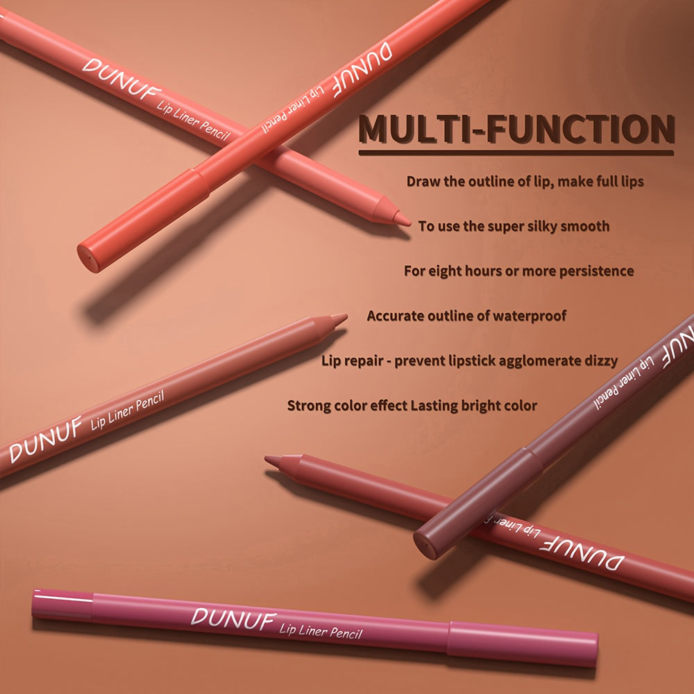 Berry Bliss: 12-Piece Waterproof Lip Liner Set - LIPOXI