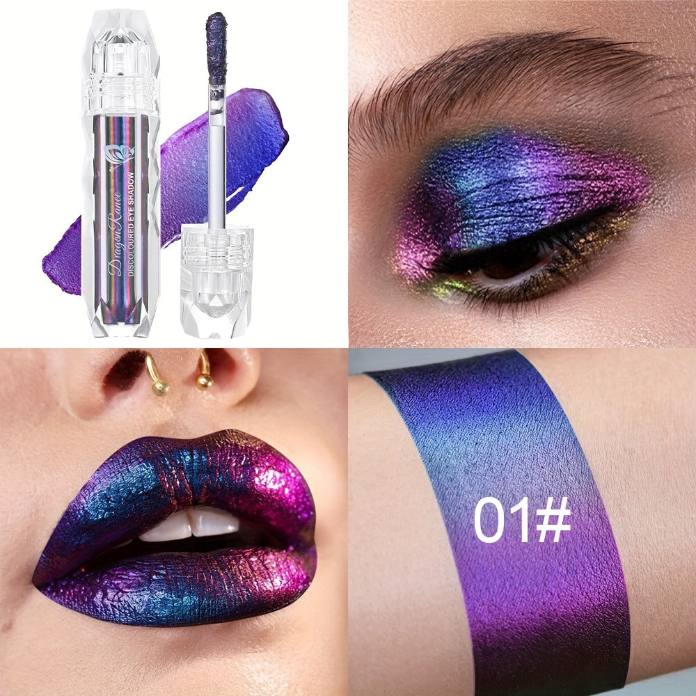 9-Color Metallic Holographic Makeup Set - LIPOXI