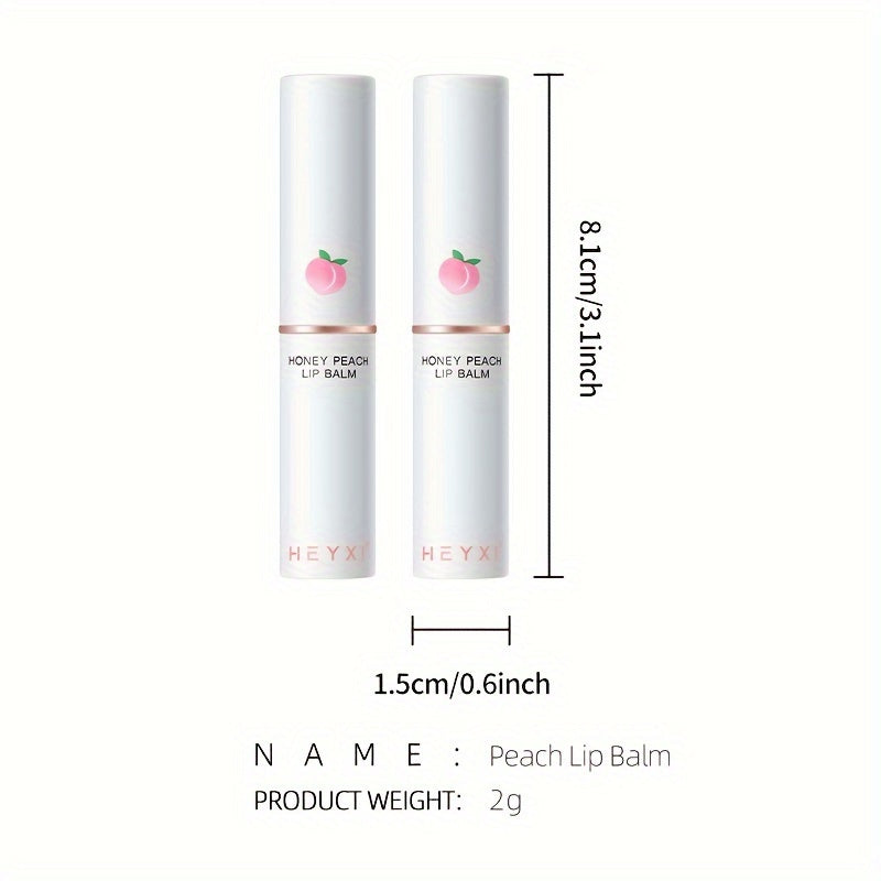 Peachy Kiss Lip Balm - LIPOXI