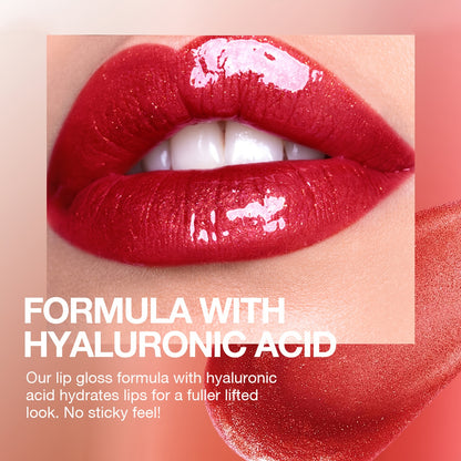 Hyaluronic Acid Glitter Lip Gloss - LIPOXI