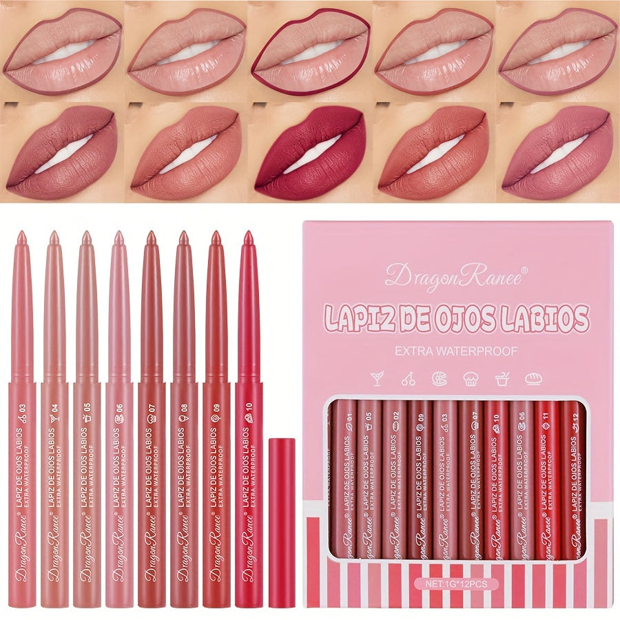 DragonRanee Red Lip Liner Set - LIPOXI