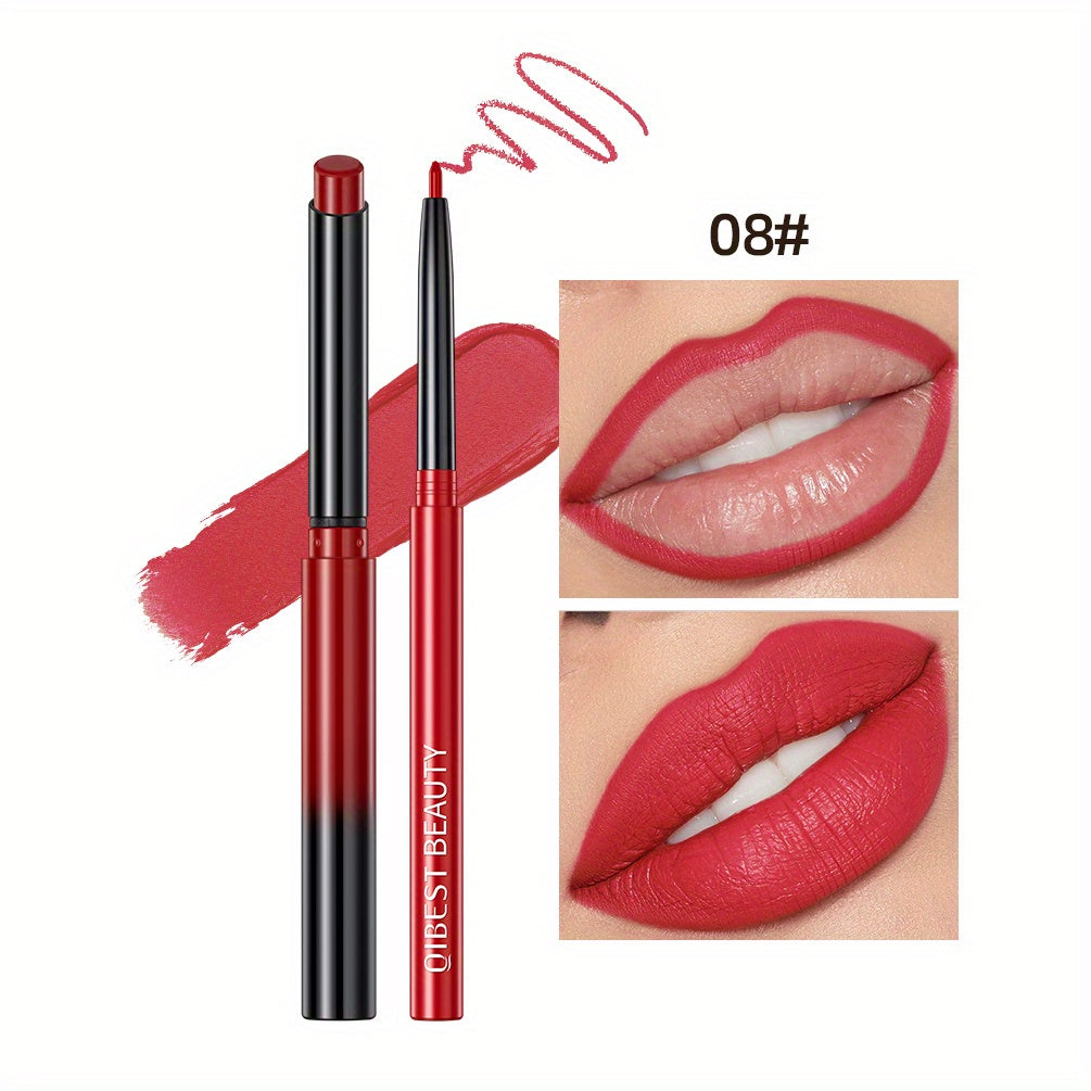 QIBEST Matte Lipstick & Lipliner Set - LIPOXI